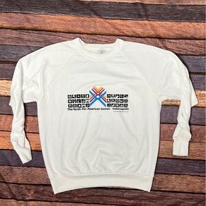 Vintage Tenth Pan American Indianapolis 1987 Logo 7 Crewneck Sweatshirt